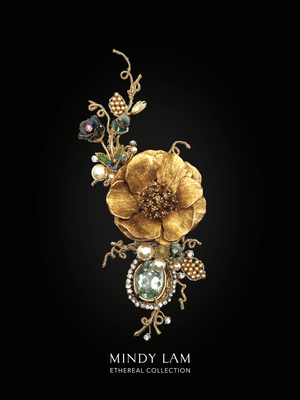 Ethereal Collection Lapel Pin - Mother of Flower