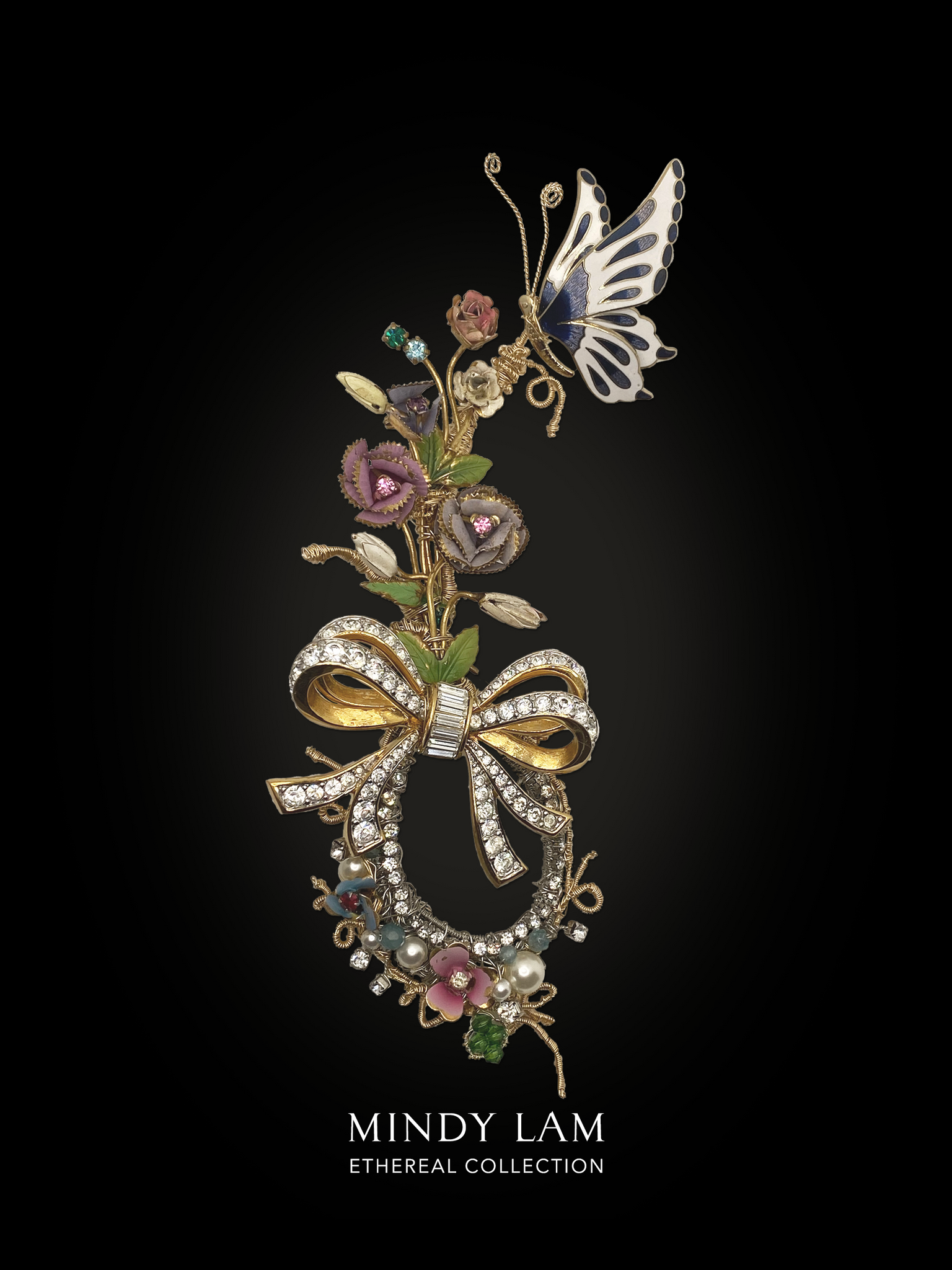 Ethereal Collection Lapel Pin - Sanctuary Garden