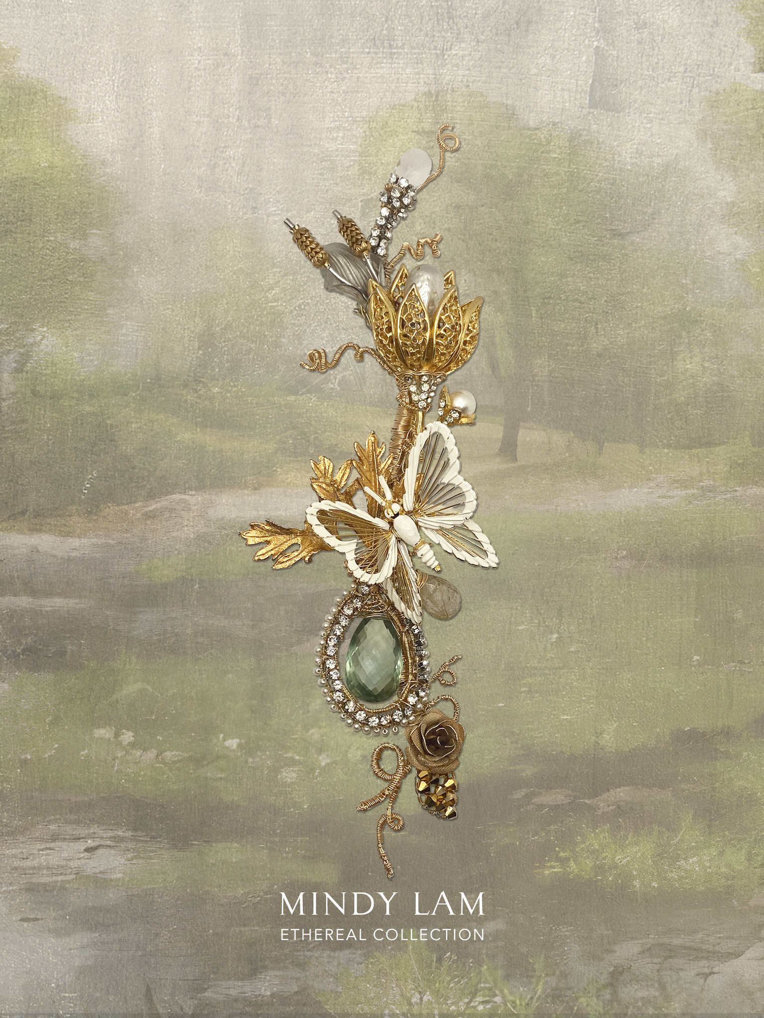 Ethereal Collection Lapel Pin - Lifeforce of the Magical Forest