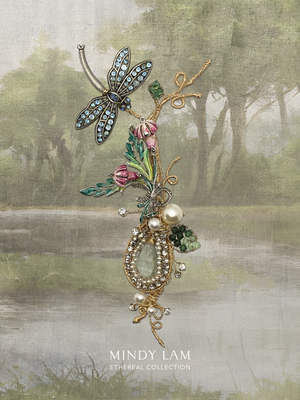 Ethereal Collection Lapel Pin - Pond of Elegance