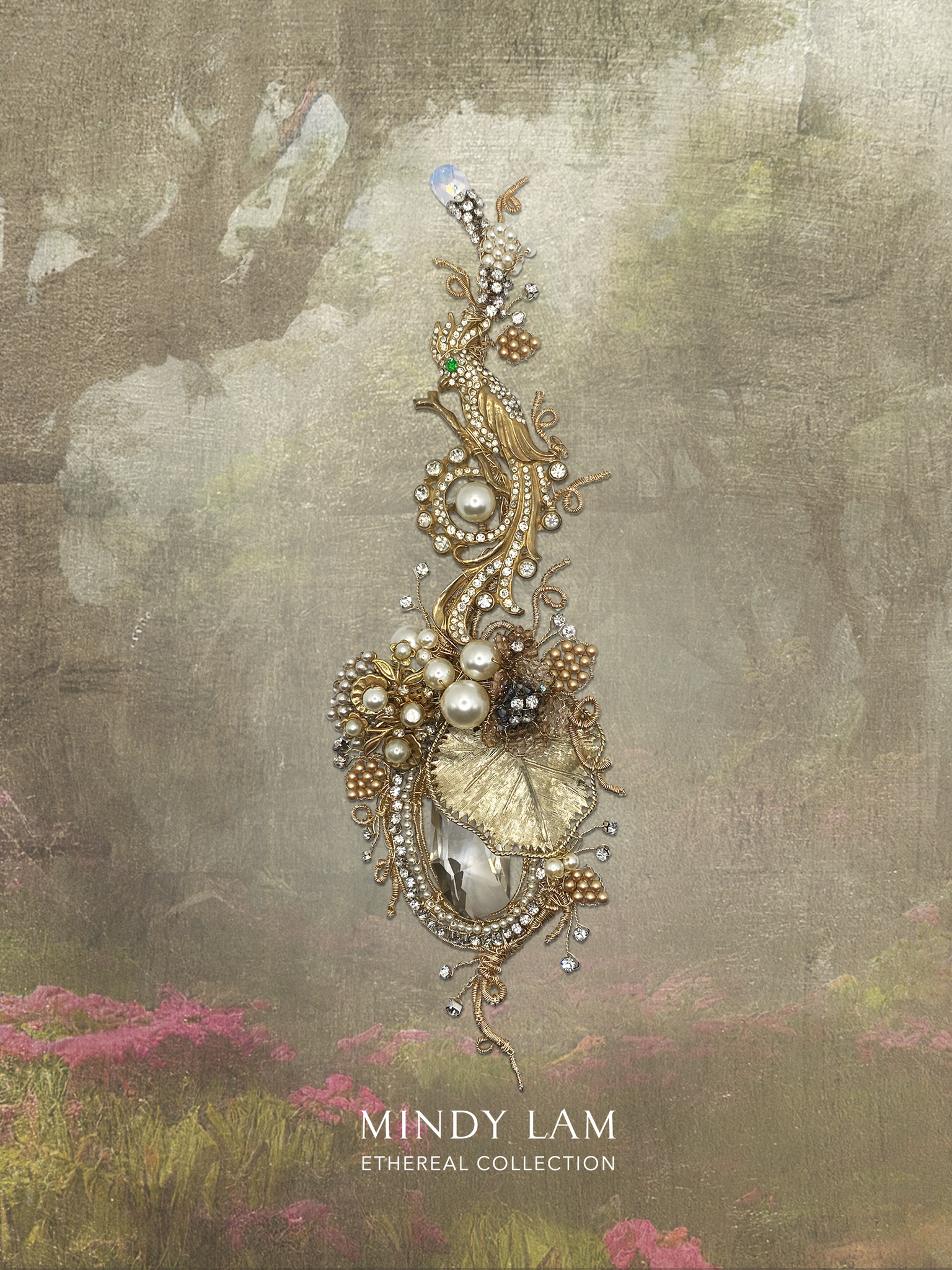 Ethereal Collection Lapel Pin - A Queen's Throne