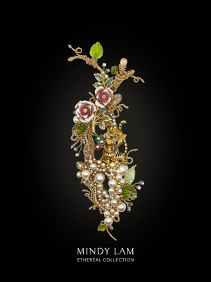 Ethereal Collection Lapel Pin - Jewels of the Jungle