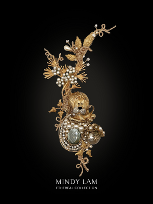 Ethereal Collection Lapel Pin - Crown of the Young Lion