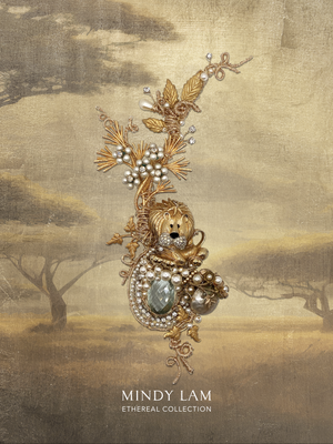 Ethereal Collection Lapel Pin - Crown of the Young Lion