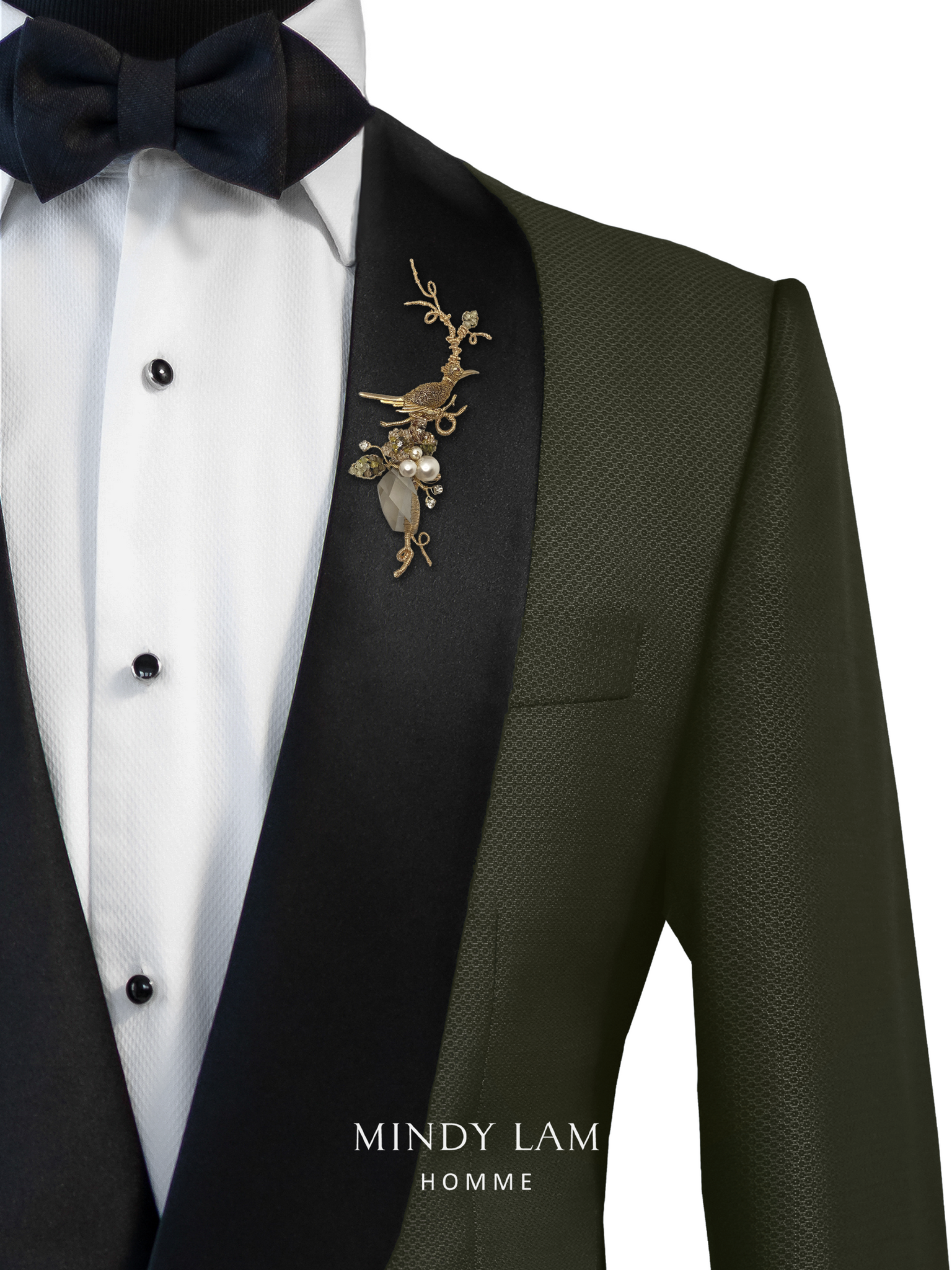 Men's Lapel Pin - Track Star