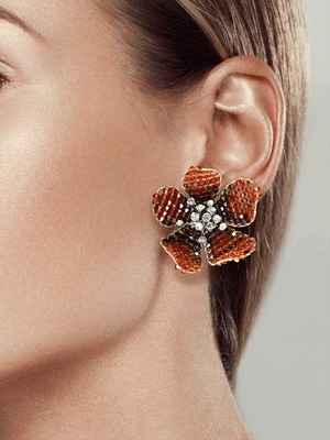 Large best sale stud earrings